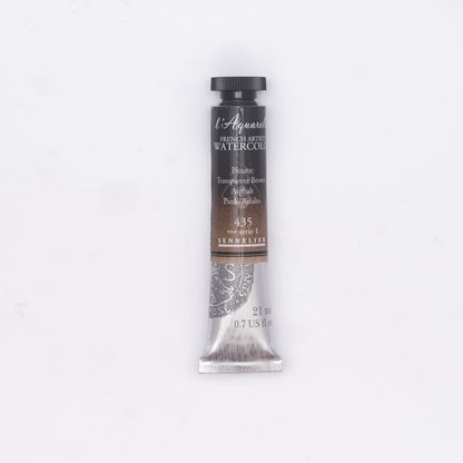 Sennelier Artist Watercolour 21ml Tube – Transparent Brown 435