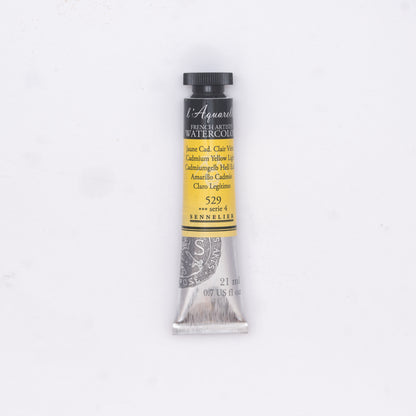 Sennelier Artist Watercolour 21ml Tube – Cadmium Yellow Light 529