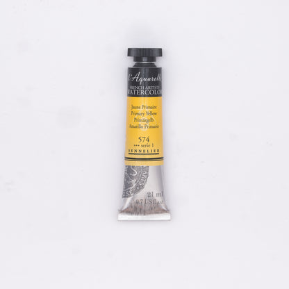 Sennelier Artist Watercolour 21ml Tube – Primary Yellow 574
