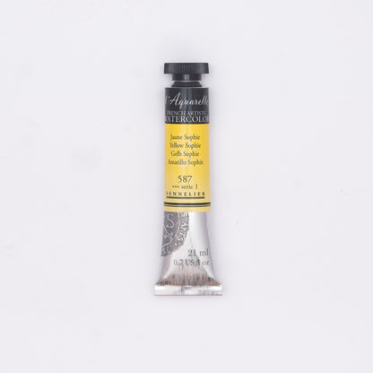 Sennelier Artist Watercolour 21ml Tube – Yellow Sophie 587