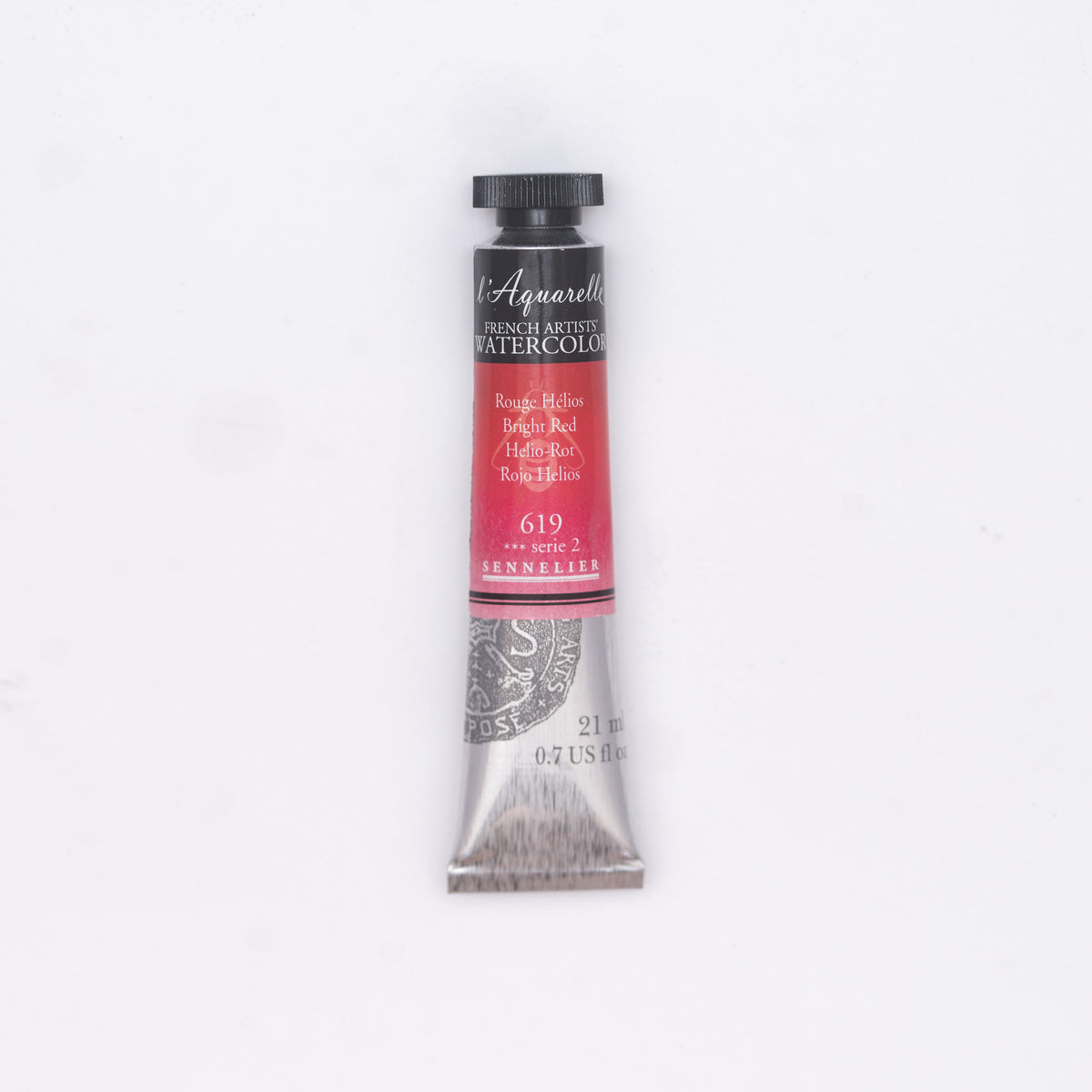Sennelier Artist Watercolour 21ml Tube – Bright Red 619