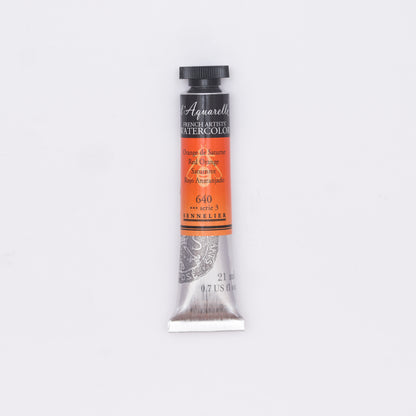 Sennelier Artist Watercolour 21ml Tube – Red Orange 640