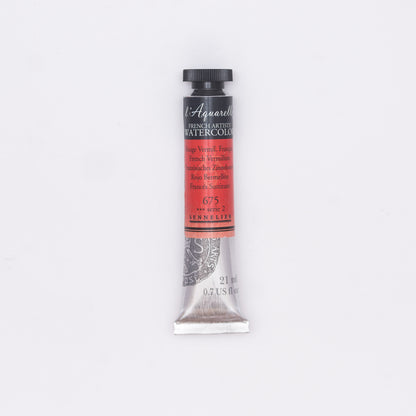 Sennelier Artist Watercolour 21ml Tube – French Vermilion 675
