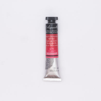 Sennelier Artist Watercolour 21ml Tube – Quinacridone Red 679