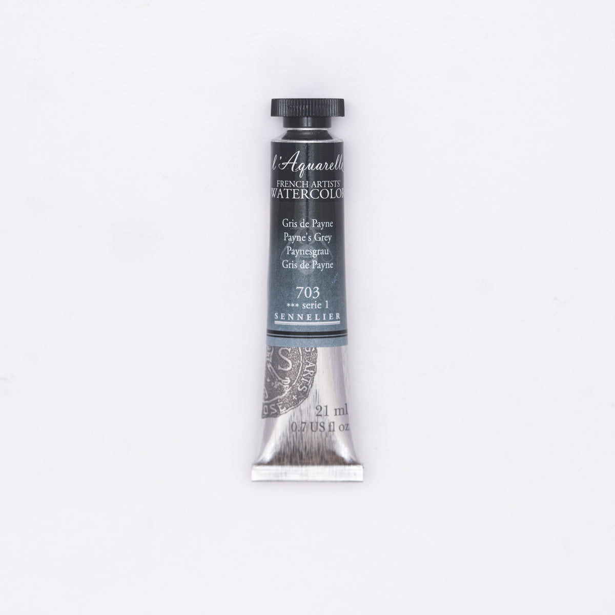 Sennelier Artist Watercolour 21ml Tube – Payne's Grey 703