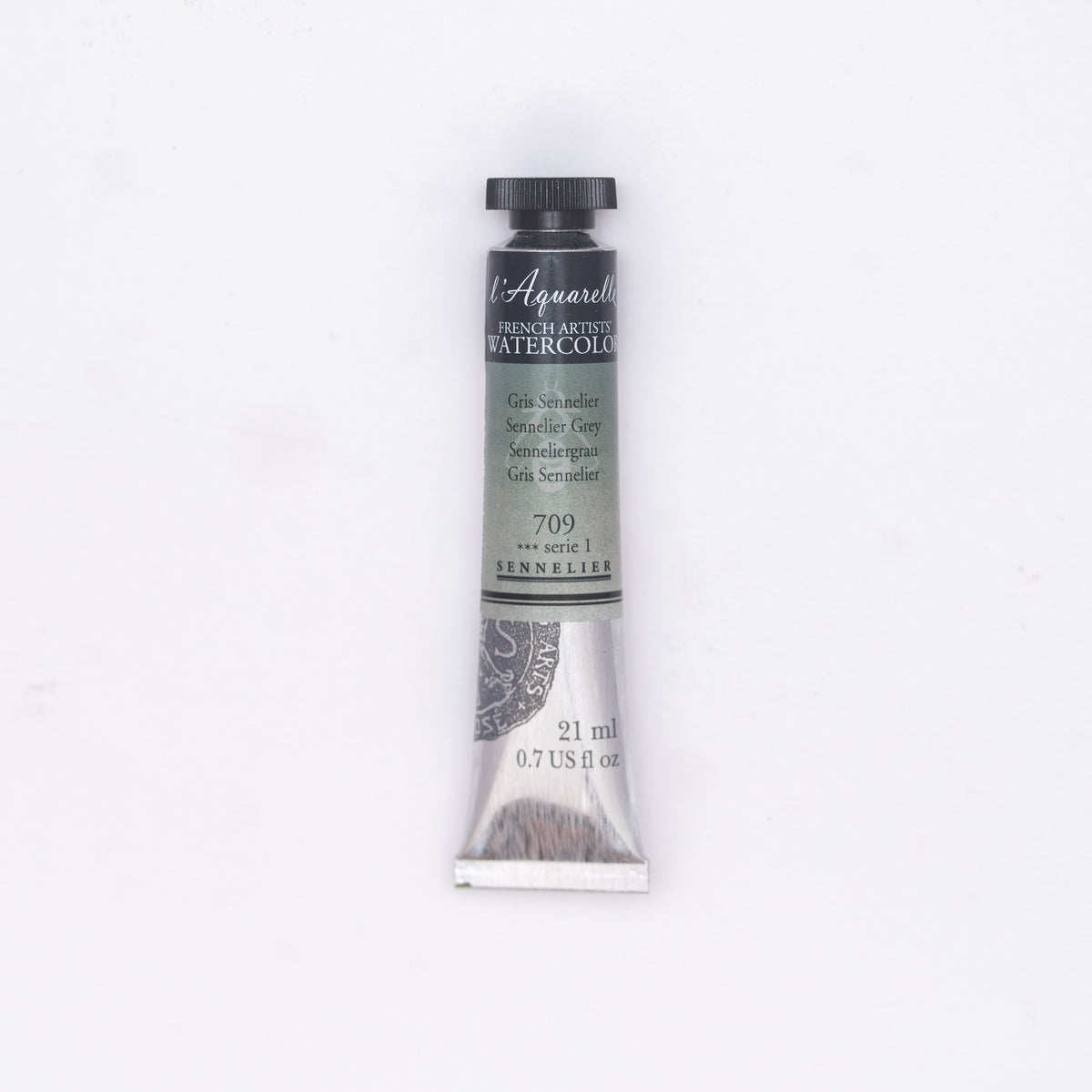 Sennelier Artist Watercolour 21ml Tube – Sennelier Grey 709