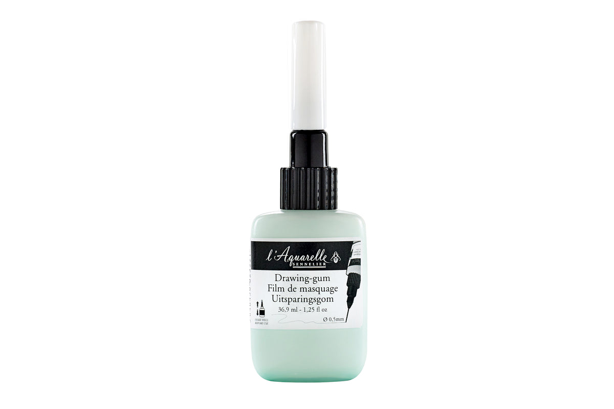 Sennelier Masking Fluid Drawing Gum – 37ml with 0.5mm Applicator