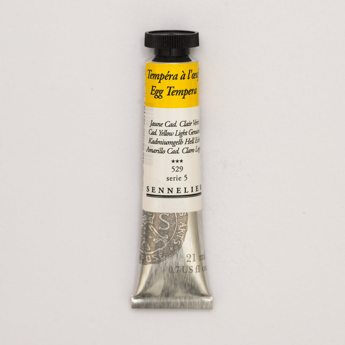 Sennelier Egg Tempera 21ml – Cadmium Yellow Light 529