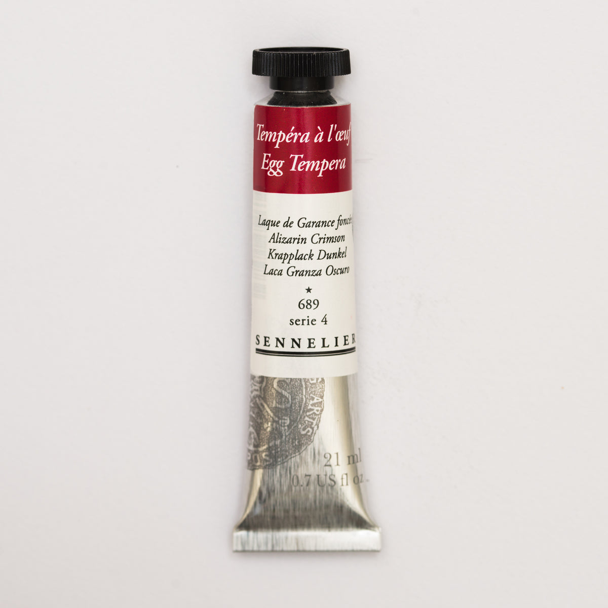 Sennelier Egg Tempera 21ml – Alizarin Crimson 689