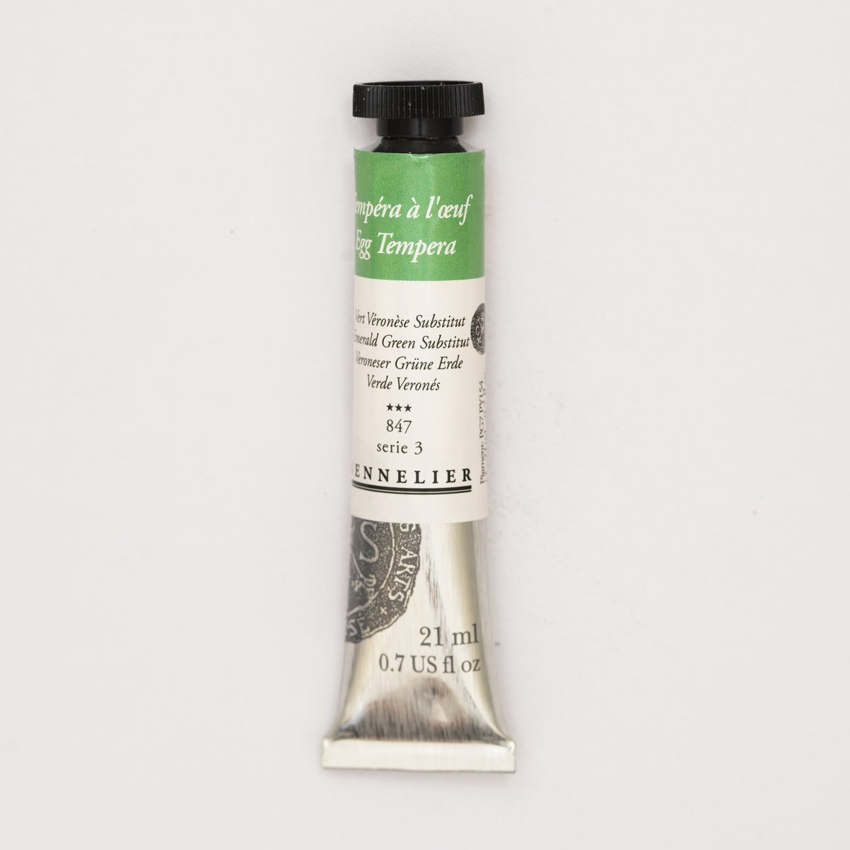 Sennelier Egg Tempera 21ml – Emerald Green Hue 847