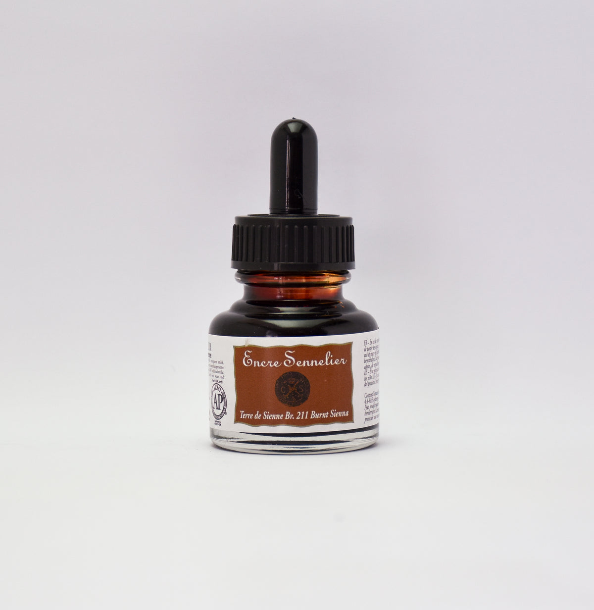 Sennelier Artist Ink 30ml – Burnt Sienna 211