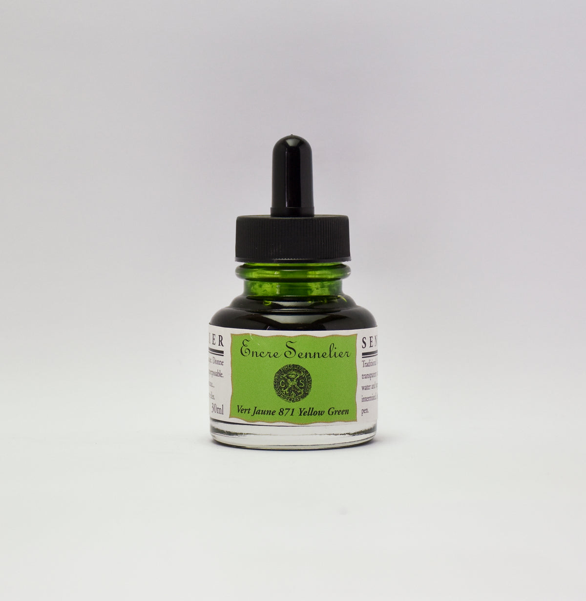 Sennelier Artist Ink 30ml – Yellowish Green 871
