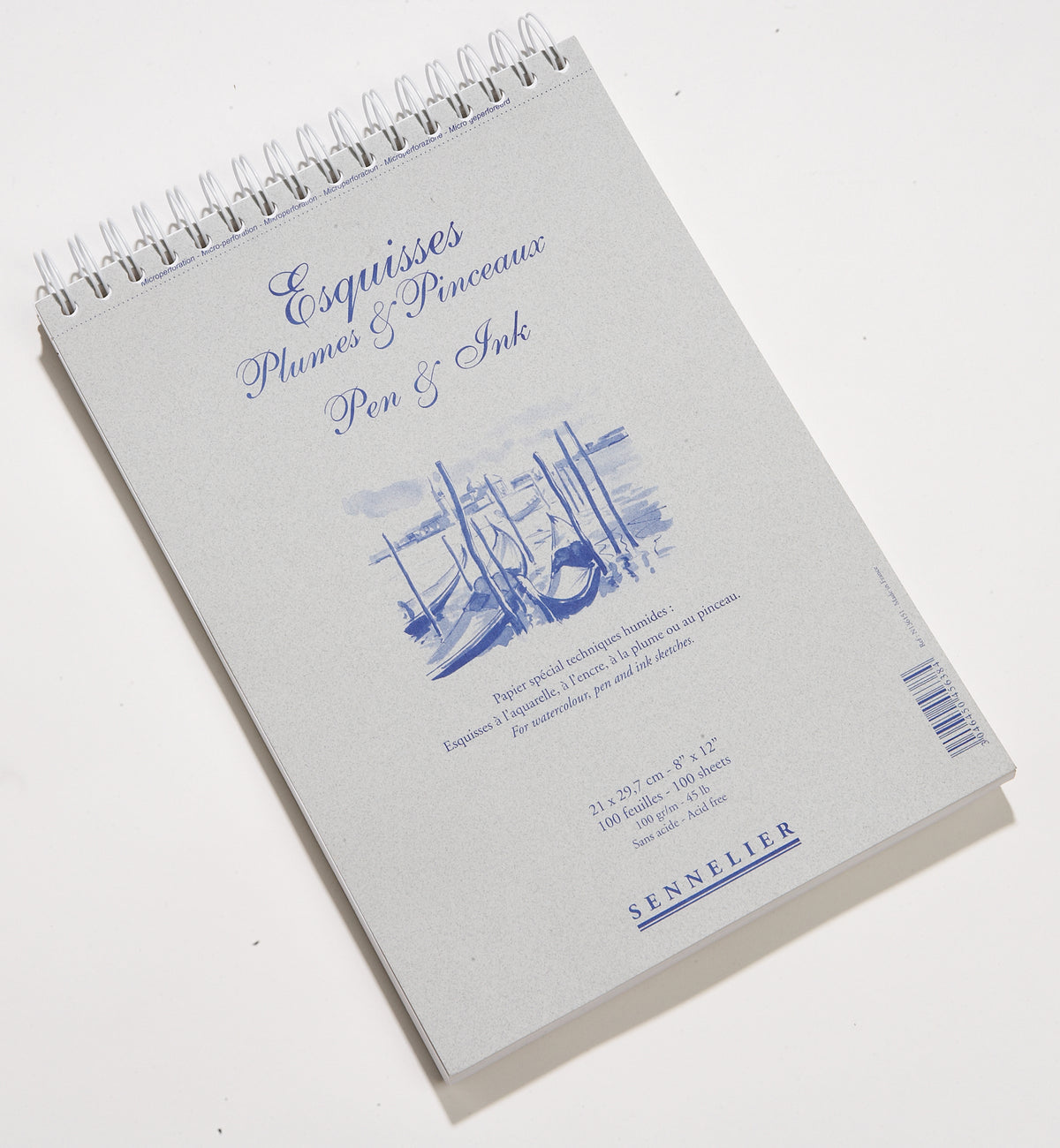 Sennelier Esquisses Pen & Ink Pad – A4 (21 x 29.7cm)