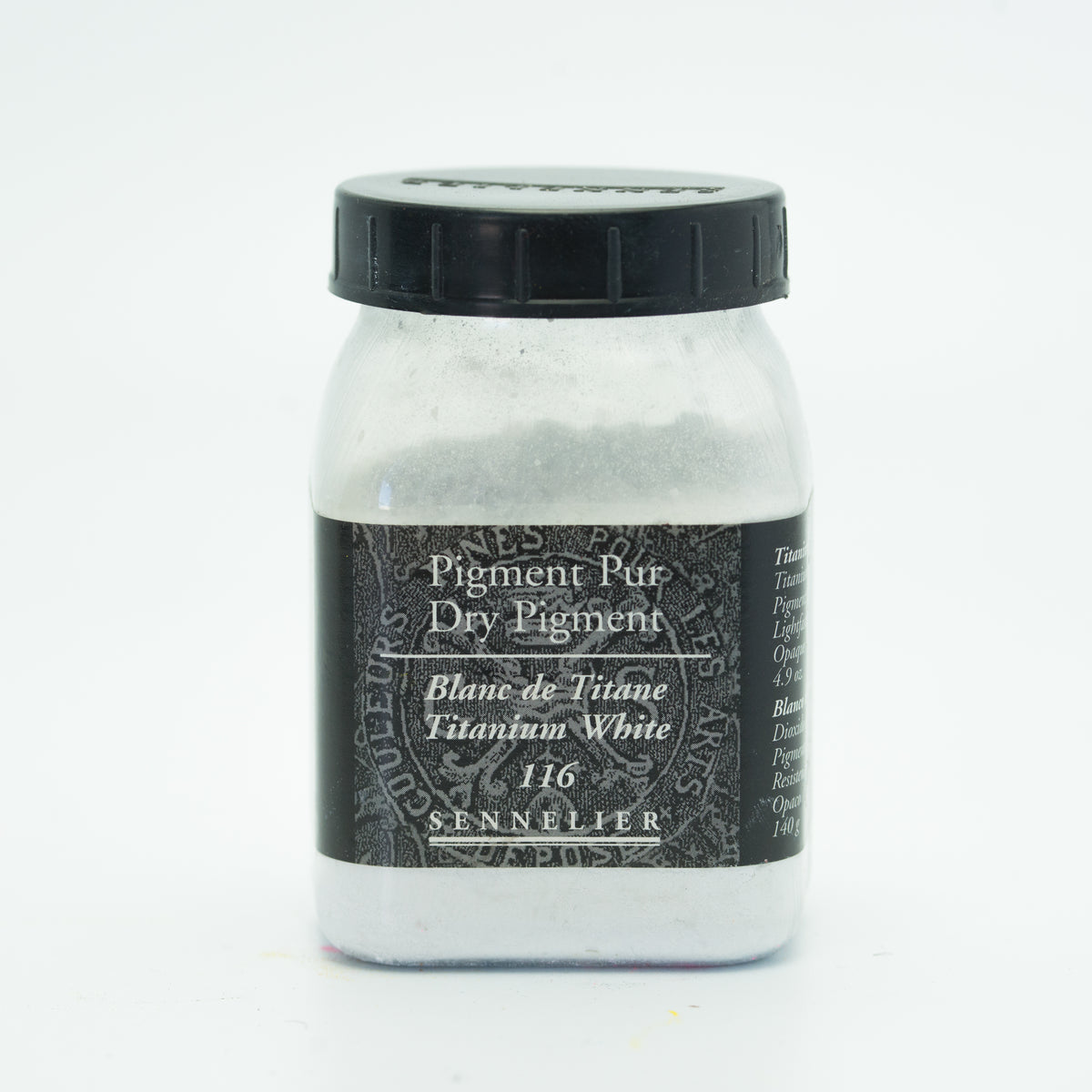 Sennelier Pure Pigment 140g Jar – Titanium White 116