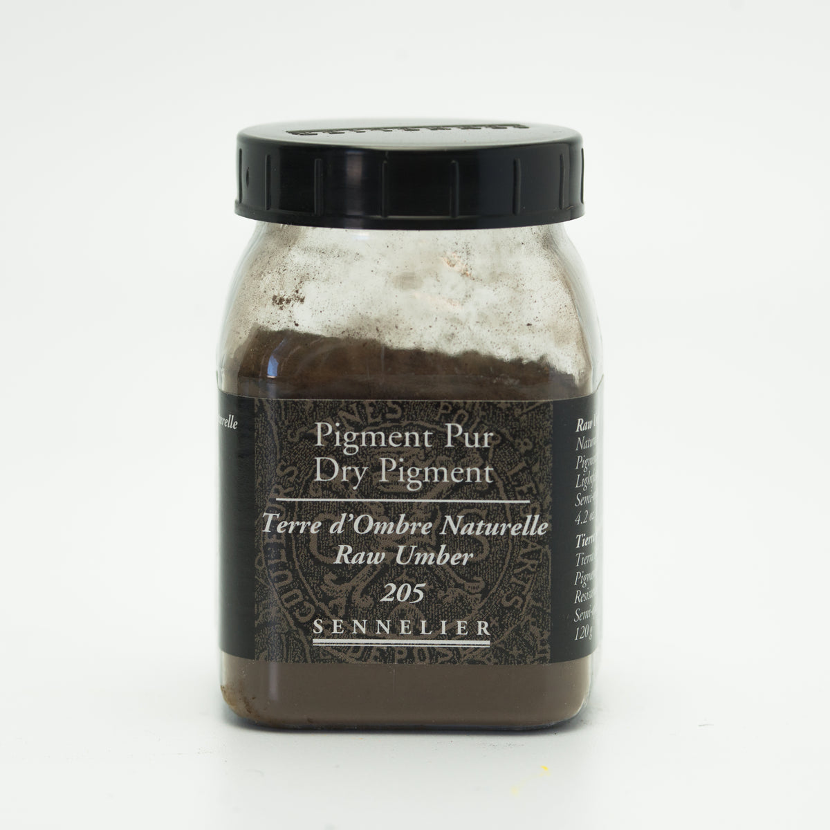 Sennelier Pure Pigment 120g Jar – Raw Umber 205