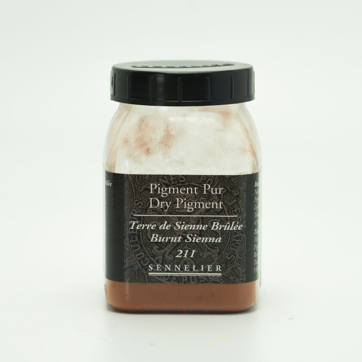Sennelier Pure Pigment 140g Jar – Burnt Sienna 211
