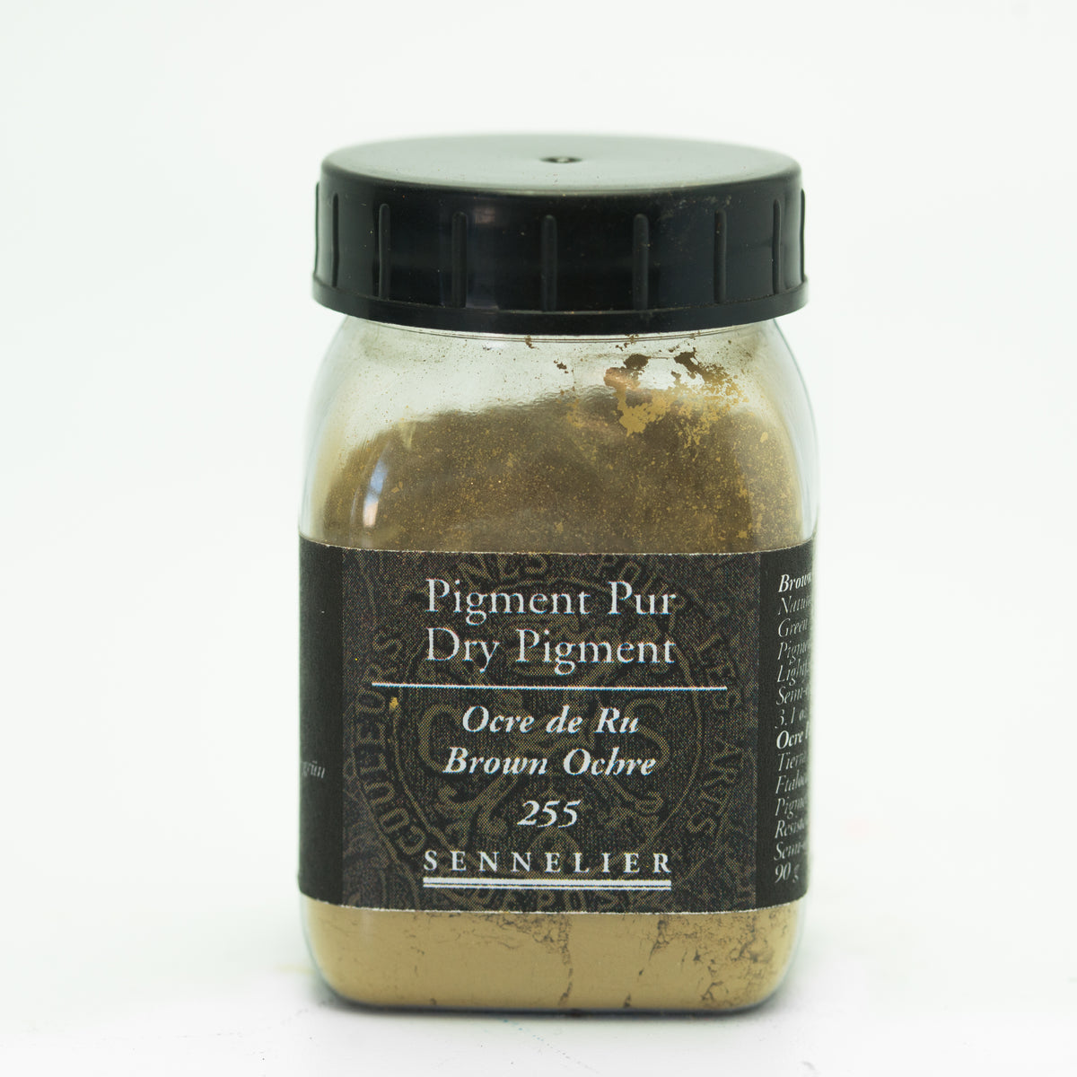 Sennelier Pure Pigment 90g Jar – Brown Ochre 255