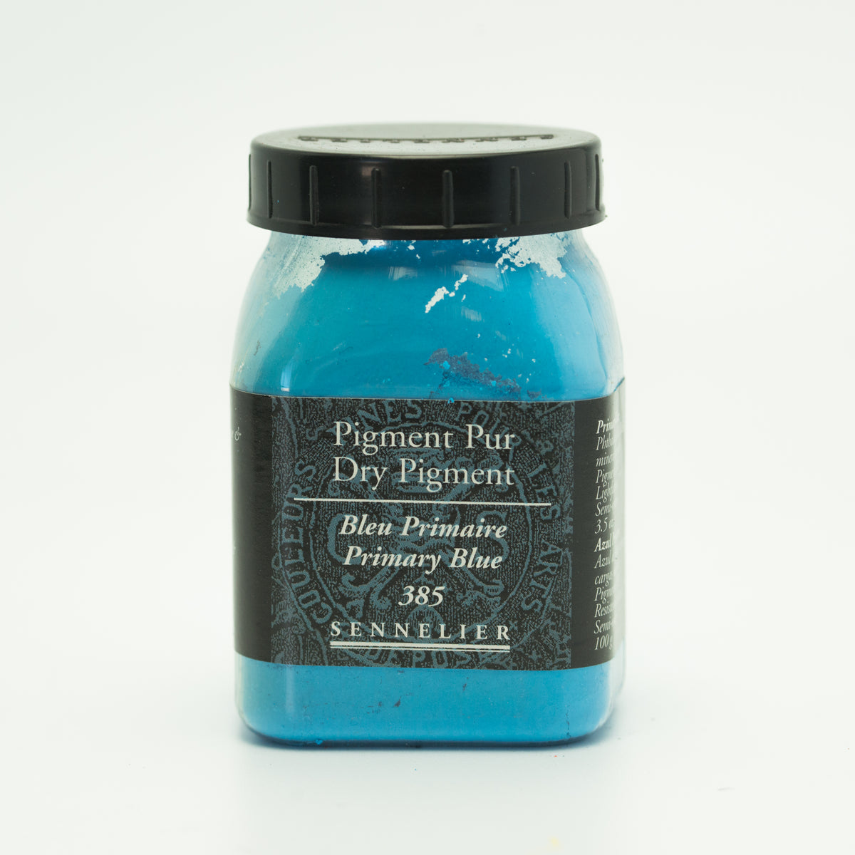 Sennelier Pure Pigment 100g Jar – Primary Blue 385