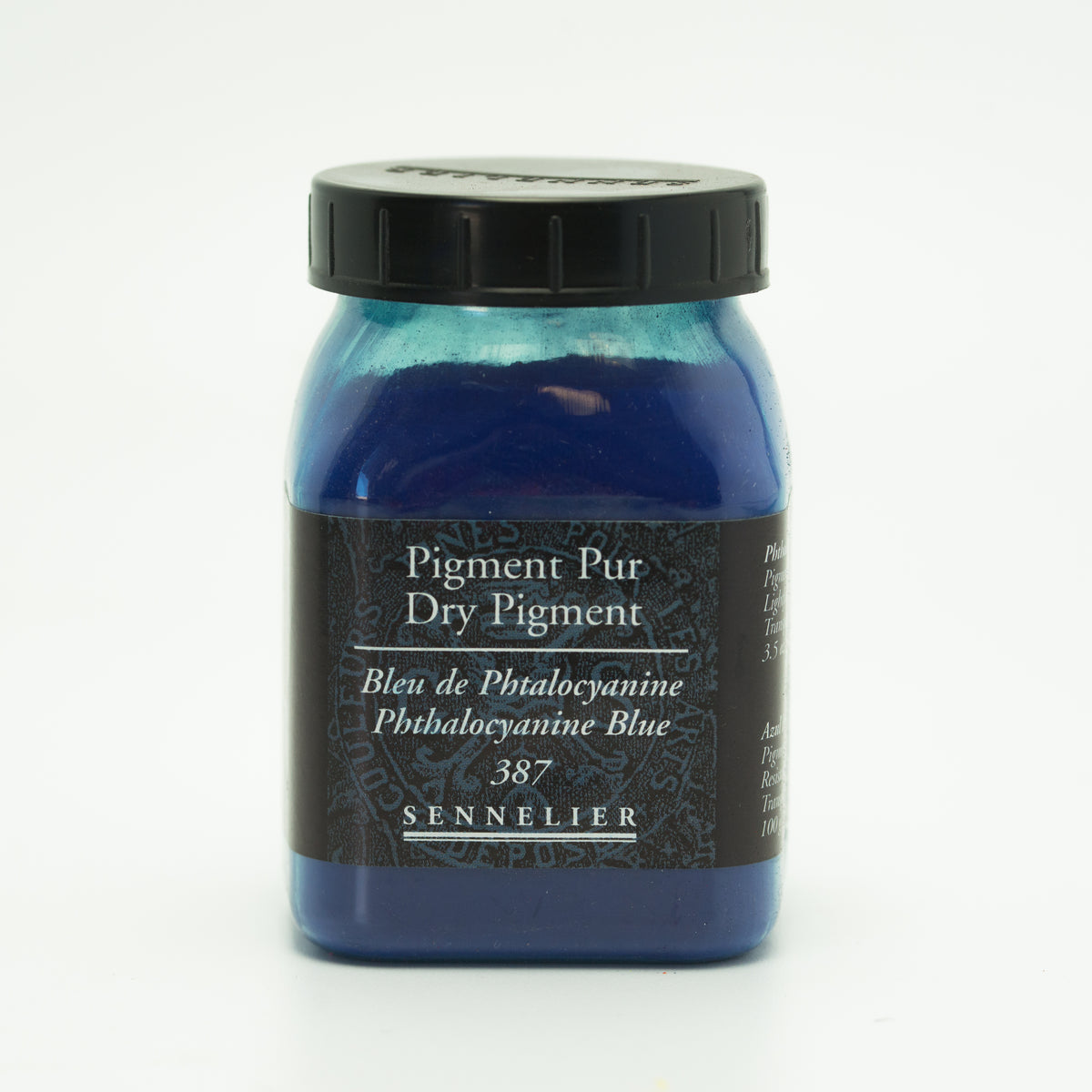 Sennelier Pure Pigment 100g Jar – Phthalo Blue 387