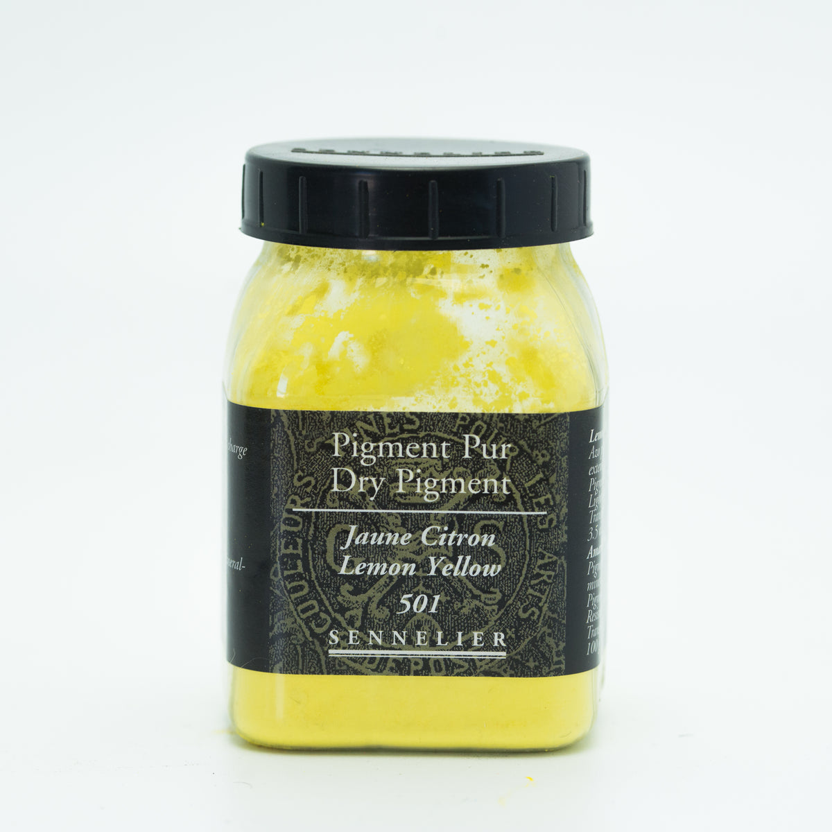Sennelier Pure Pigment 100g Jar – Lemon Yellow 501