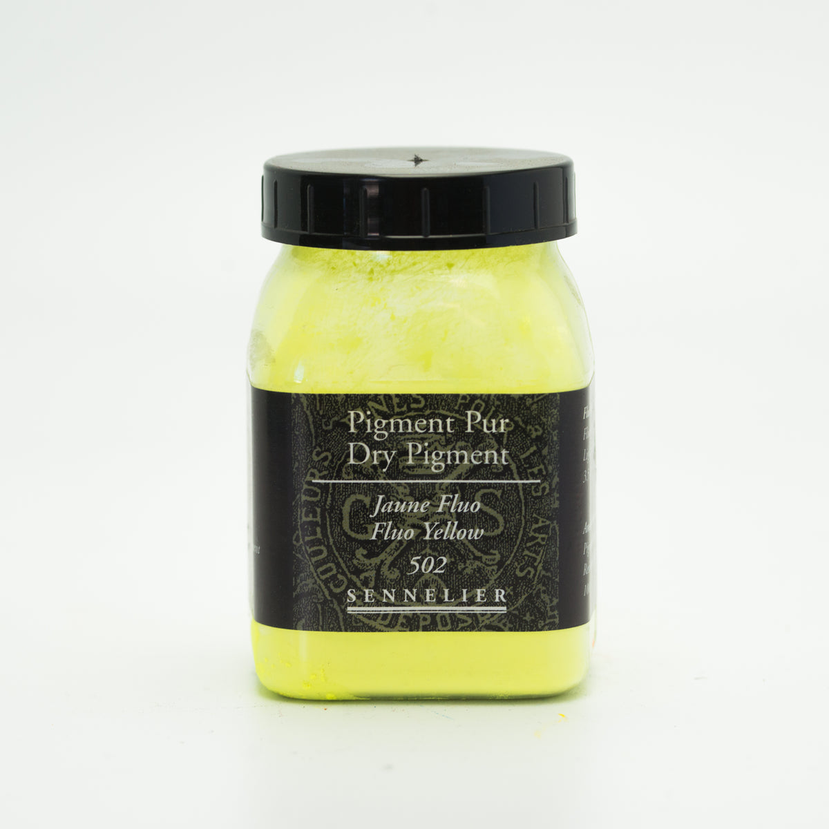 Sennelier Pure Pigment 100g Jar – Fluorescent Yellow 502