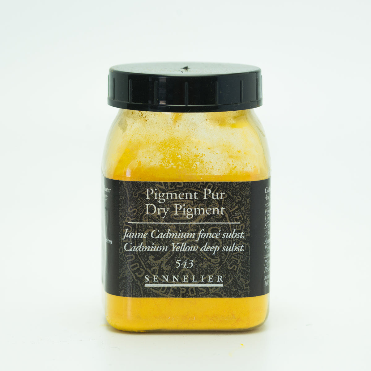 Sennelier Pure Pigment 100g Jar – Cadmium Yellow Deep Hue 543