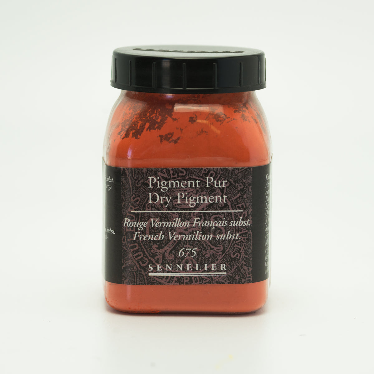 Sennelier Pure Pigment 100g Jar – French Vermilion Hue 675