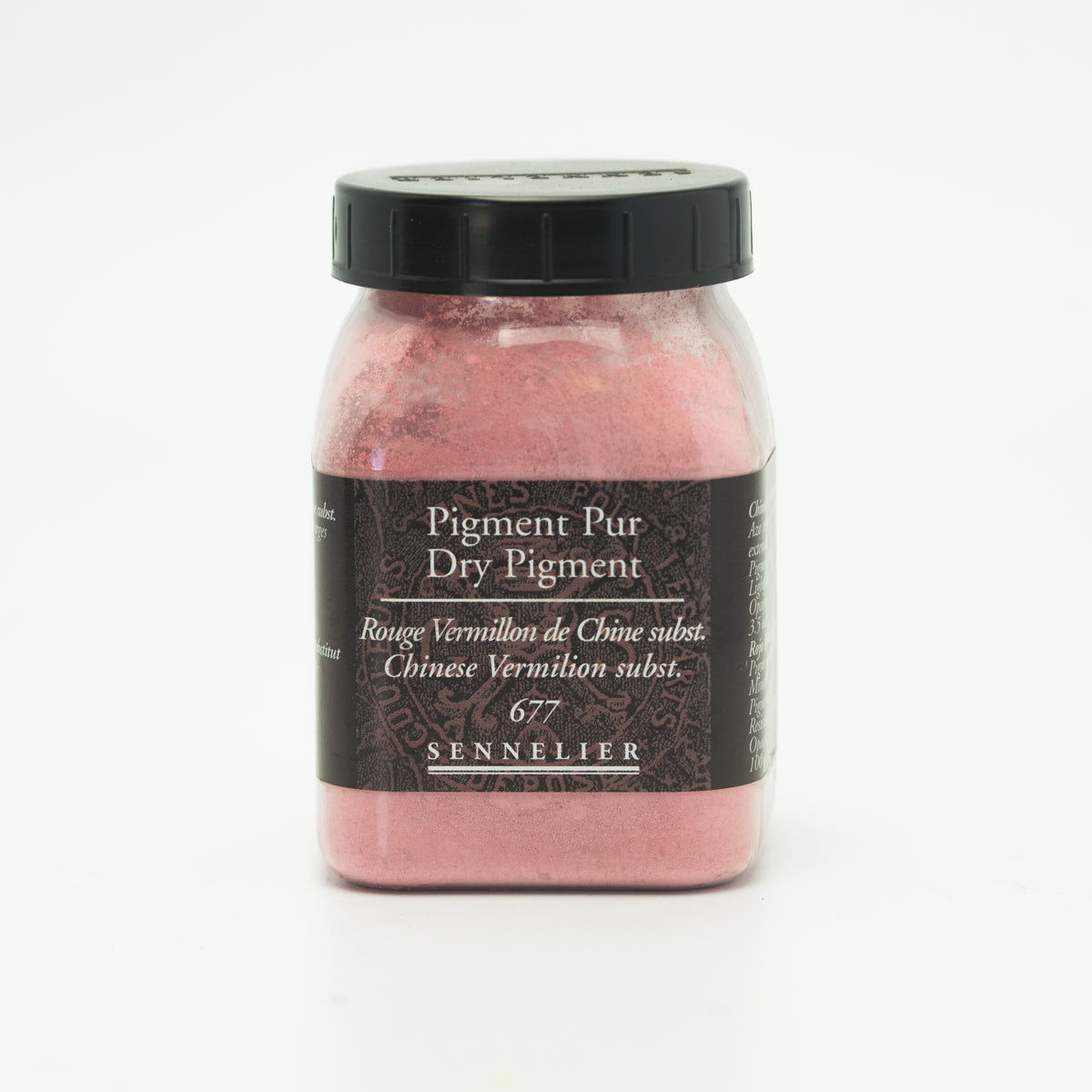 Sennelier Pure Pigment 100g Jar – Chinese Vermilion Hue 677