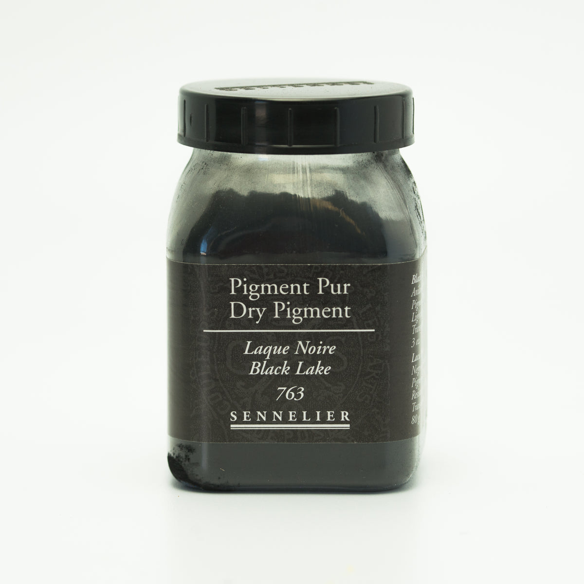 Sennelier Pure Pigment 80g Jar – Black Lake 763