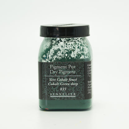 Sennelier Pure Pigment 120g Jar – Cobalt Green Deep 835