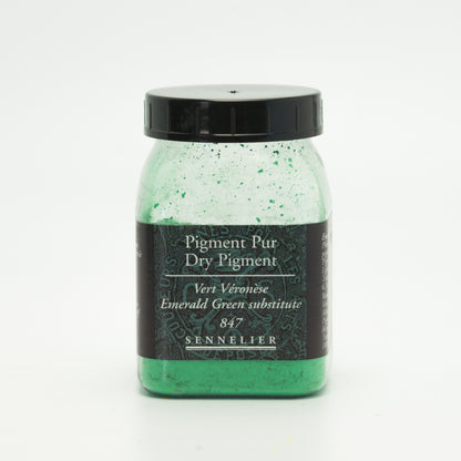 Sennelier Pure Pigment 180g Jar – Emerald Green Hue 847