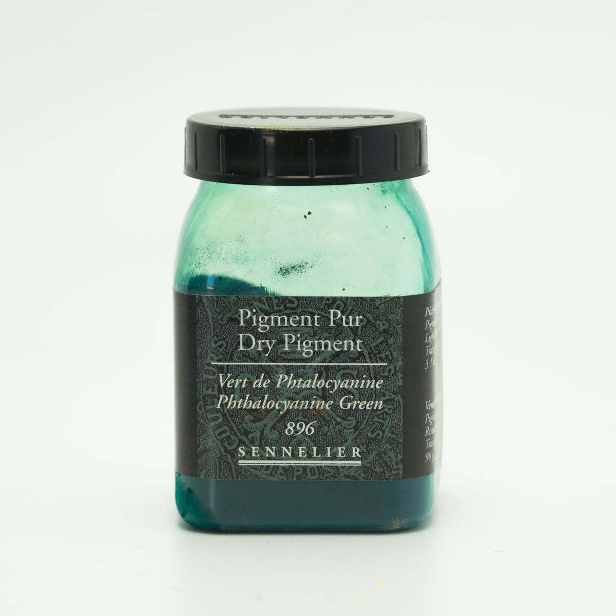 Sennelier Pure Pigment 90g Jar – Phthalo Green 896