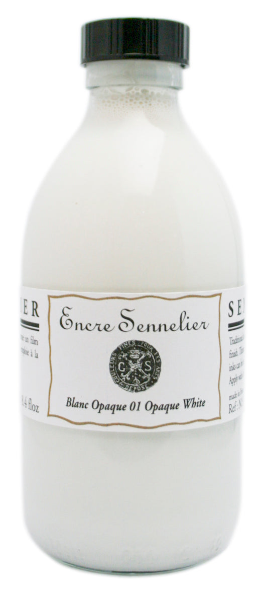 Sennelier Artist Ink 250ml – Opaque White 001