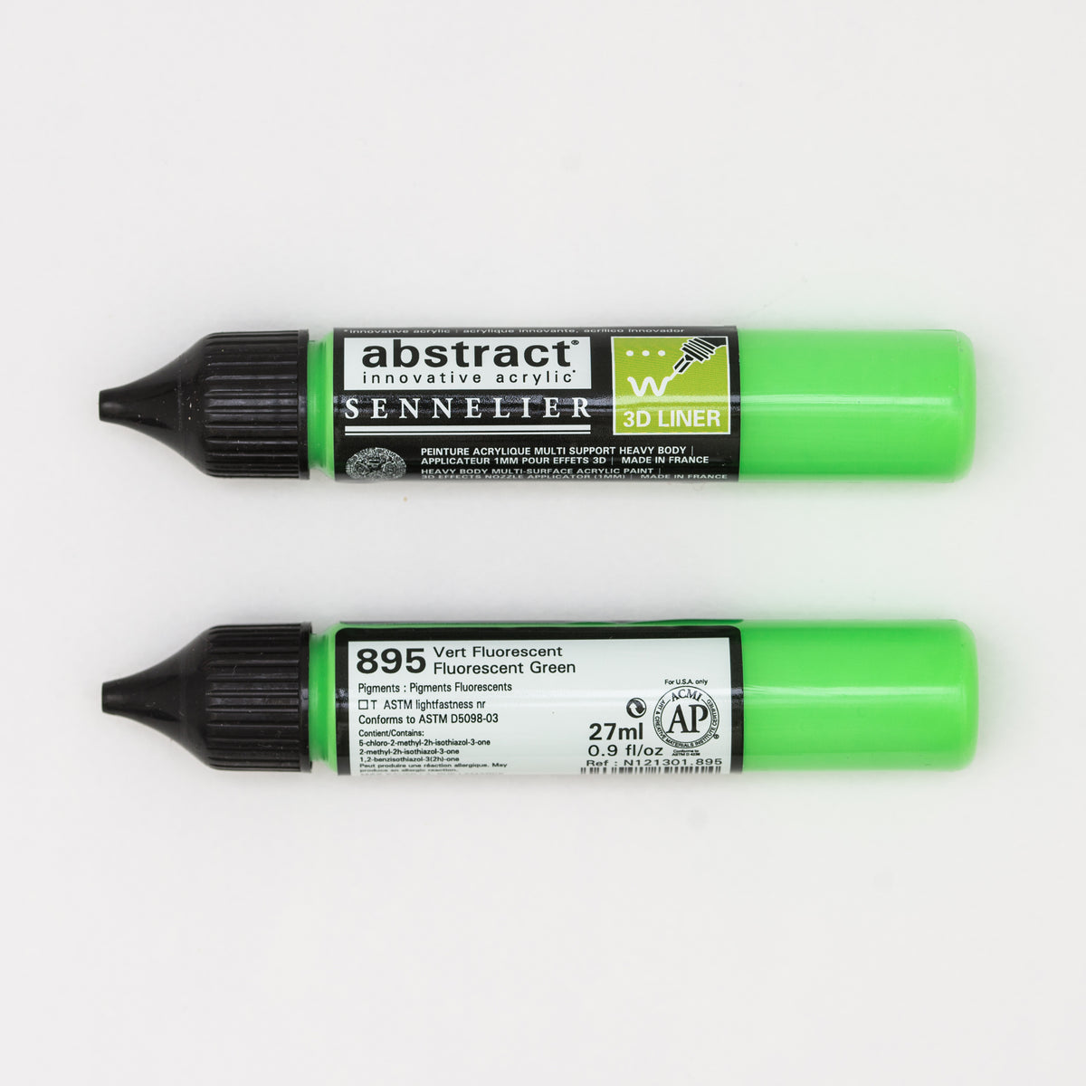 Sennelier Abstract Acrylic Liner 27ml – Fluorescent Green 895