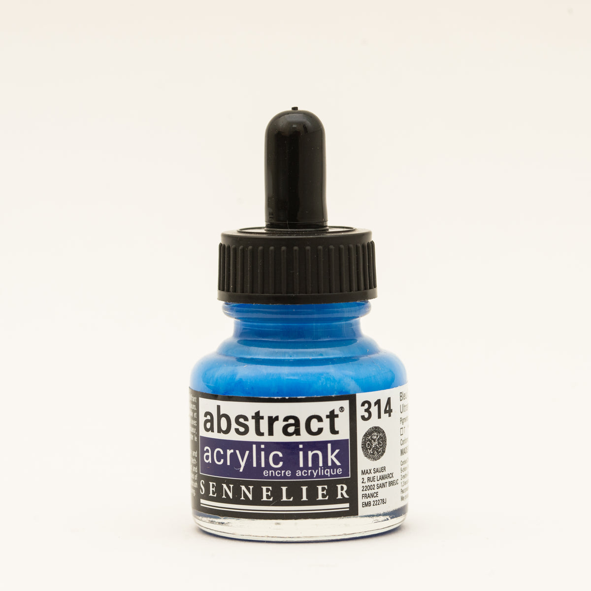 Sennelier Abstract Acrylic Ink 30ml – Ultramarine Blue 314