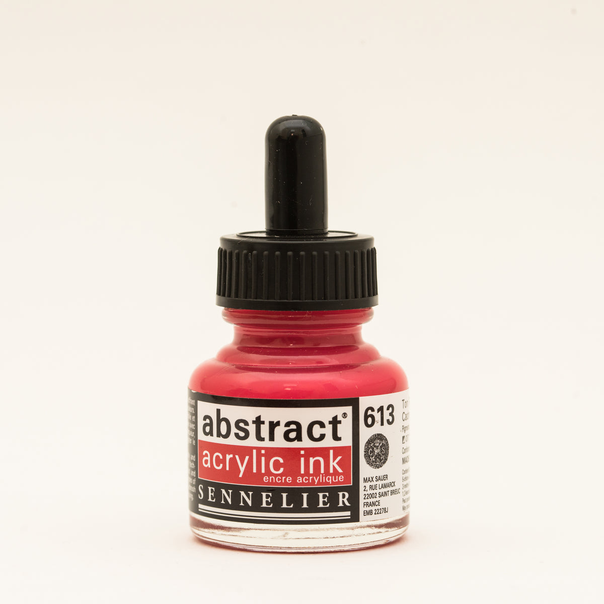 Sennelier Abstract Acrylic Ink 30ml – Cadmium Red Light Hue 613