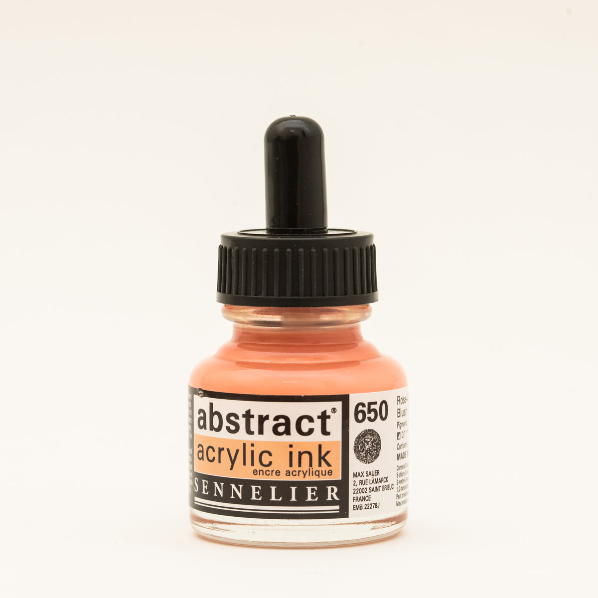 Sennelier Abstract Acrylic Ink 30ml – Blush Tint 650