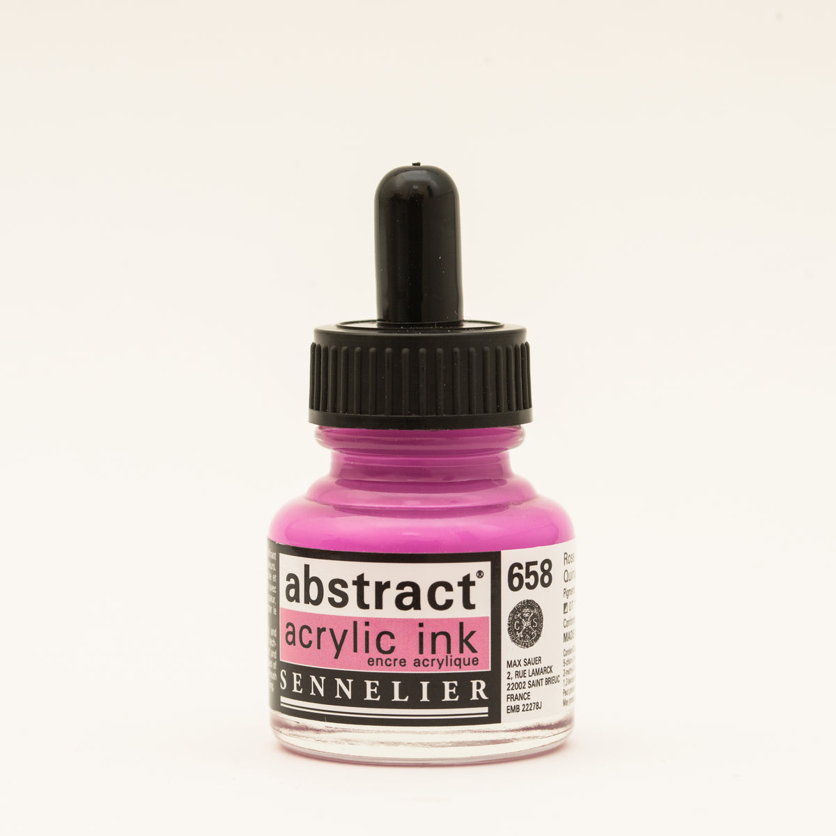 Sennelier Abstract Acrylic Ink 30ml – Quinacridone Pink 658