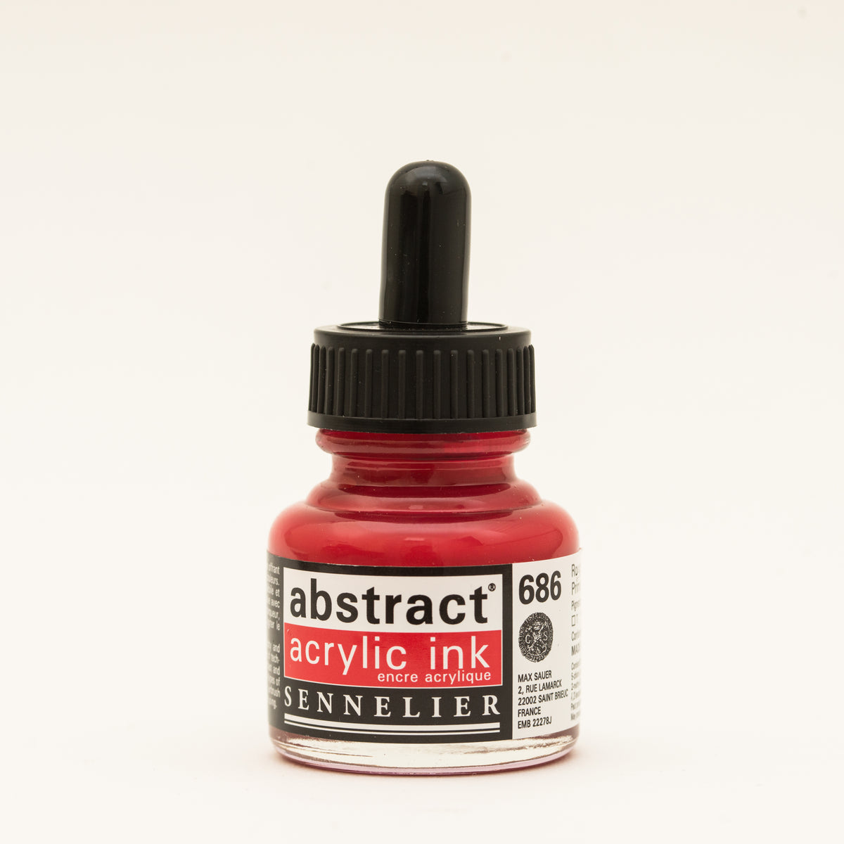 Sennelier Abstract Acrylic Ink 30ml – Primary Red 686