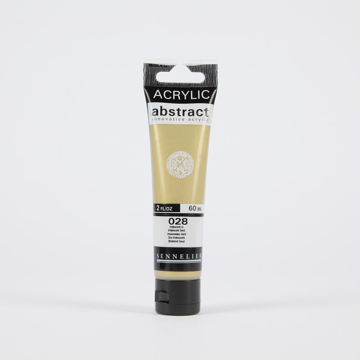 Sennelier Abstract Acrylic 60ml – Iridescent Gold 028