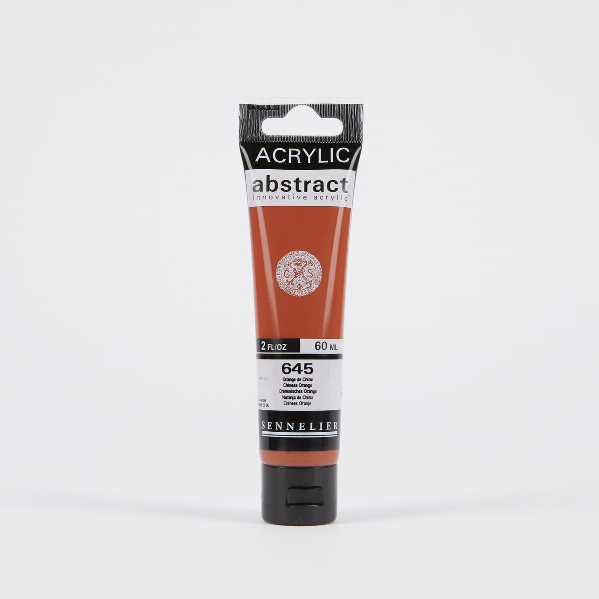 Sennelier Abstract Acrylic 60ml – Chinese Orange 645