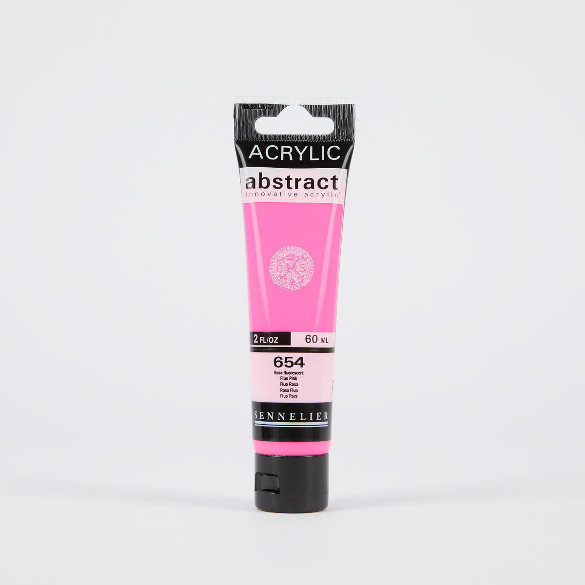 Sennelier Abstract Acrylic 60ml – Fluorescent Pink 654