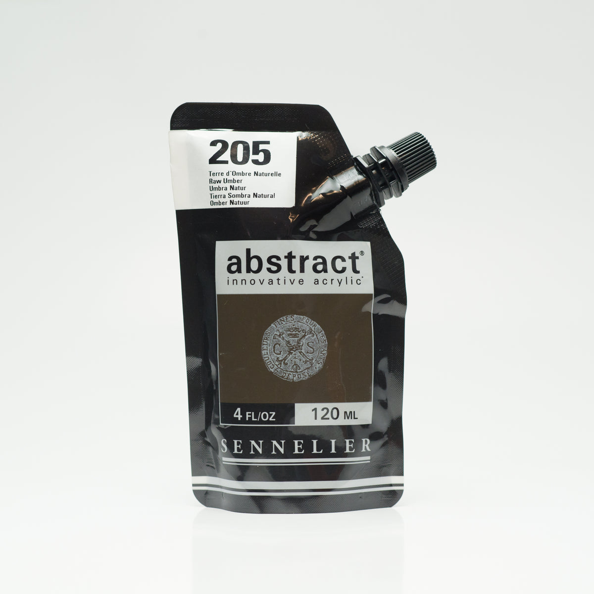 Sennelier Abstract Acrylic 120ml – Raw Umber 205