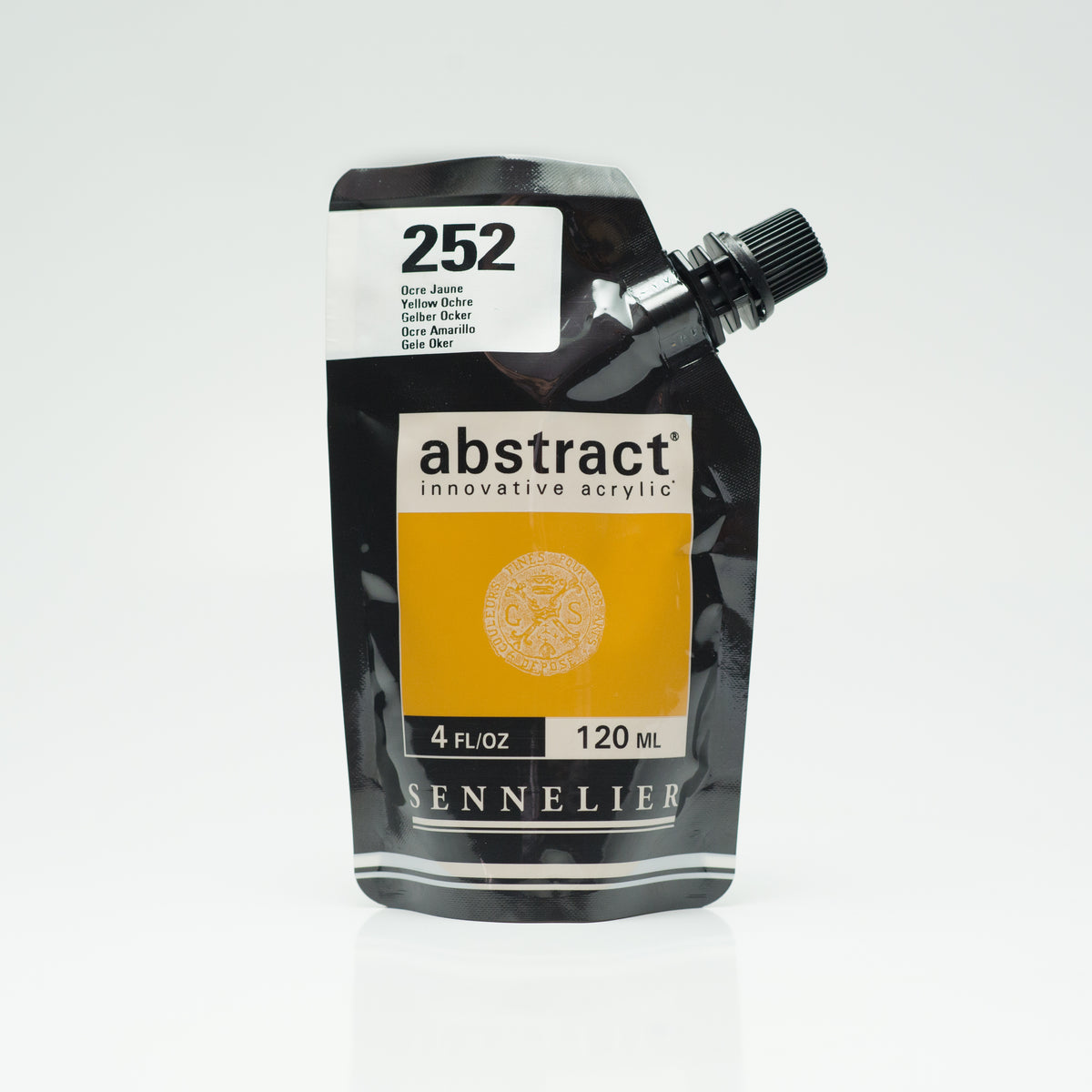 Sennelier Abstract Acrylic 120ml – Yellow Ochre 252