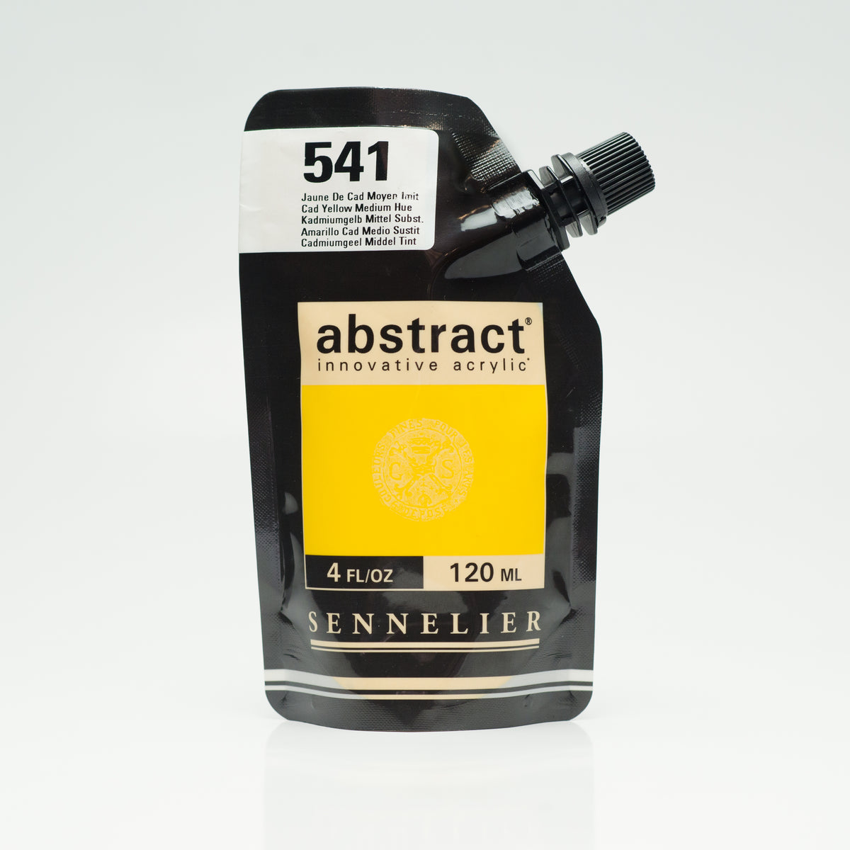 Sennelier Abstract Acrylic 120ml – Cadmium Yellow Medium Hue 541