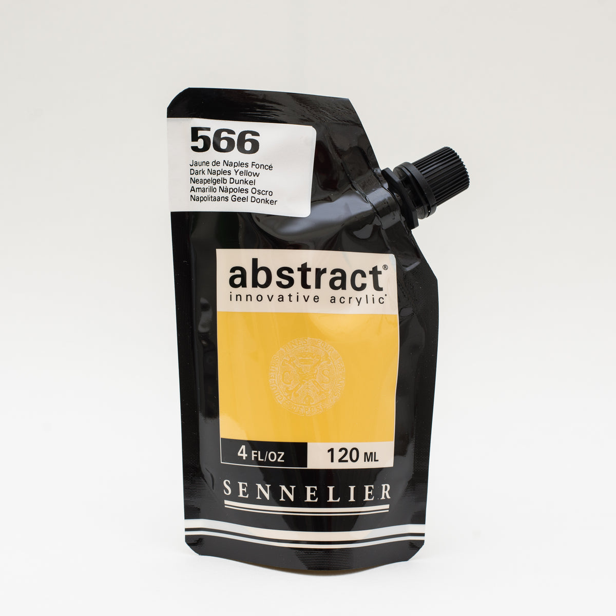 Sennelier Abstract Acrylic 120ml – Dark Naples Yellow 566