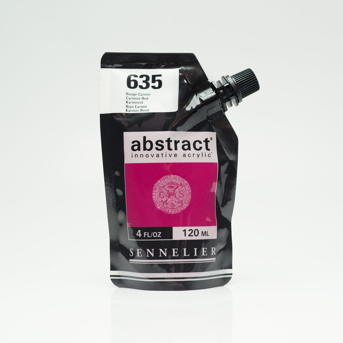Sennelier Abstract Acrylic 120ml – Carmine Red 635