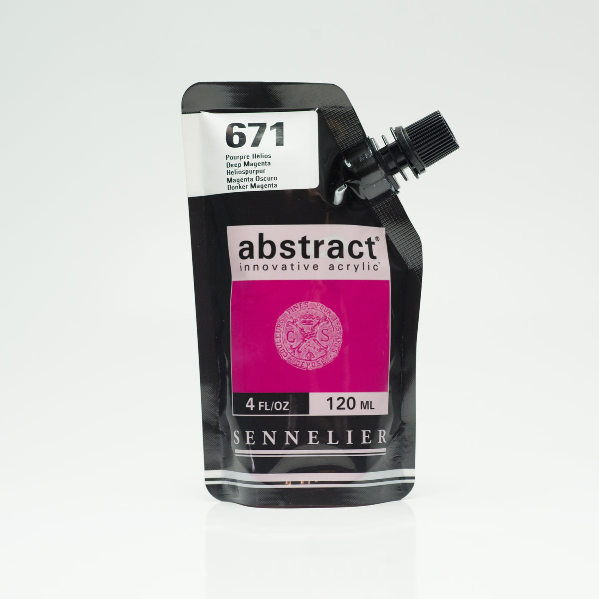 Sennelier Abstract Acrylic 120ml – Deep Magenta 671