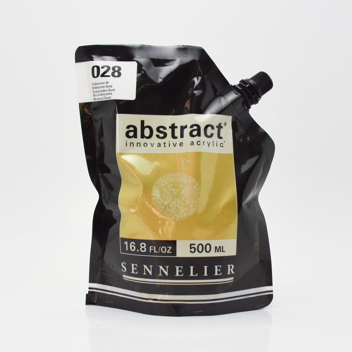 Sennelier Abstract Acrylic 500ml – Iridescent Gold 028