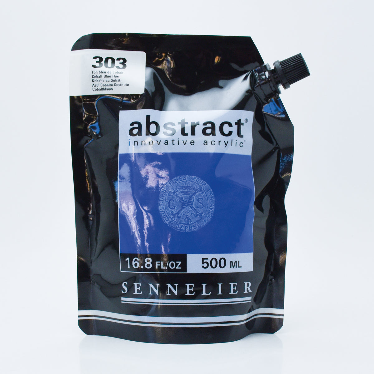 Sennelier Abstract Acrylic 500ml – Cobalt Blue Hue 303